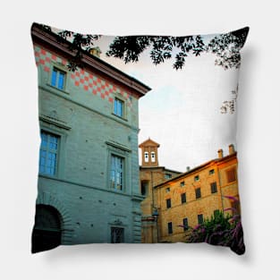 The Church of the Suffrage's two bells in Corinaldo Pillow