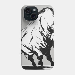 Bison Shadow Silhouette Anime Style Collection No. 108 Phone Case