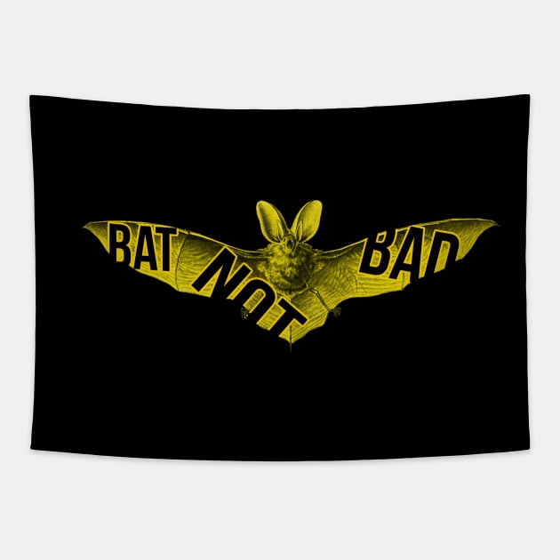 bat not bad Tapestry by gum&boom