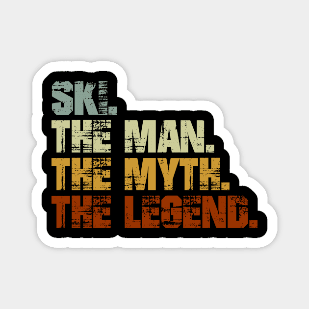 Ski Magnet by designbym