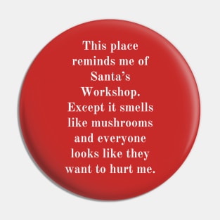 Buddy The Elf - Santa's Workshop Pin