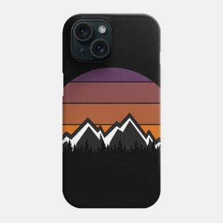 Mountain Retro Phone Case