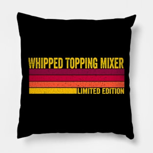 Whipped Topping Mixer Pillow