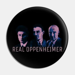 real oppenheimer/robert oppenheimer retro design Pin