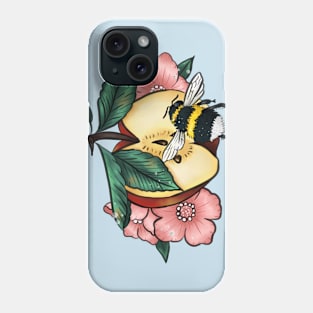 Apple bumblebee blossom Phone Case