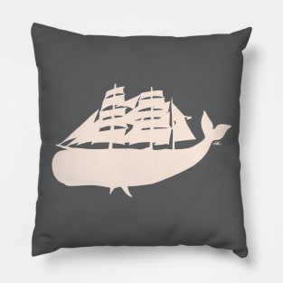 Whale Boat Pillow