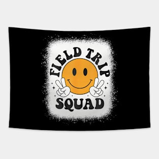 School Field-Trip Squad Groovy  2024 Teacher kids Tapestry