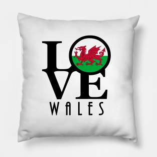 LOVE Wales Pillow