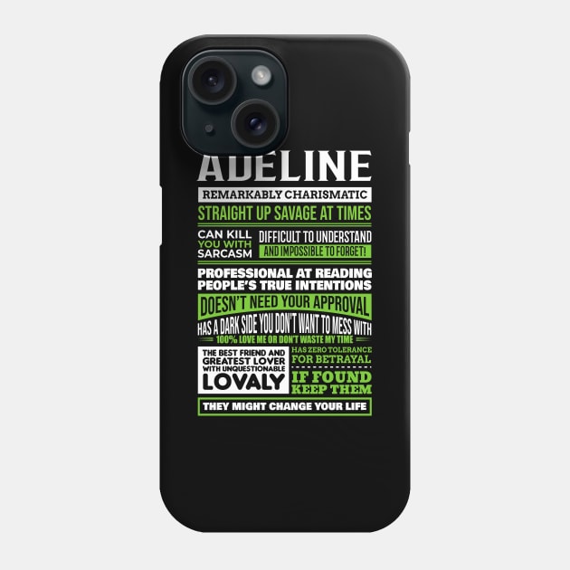 Adeline Phone Case by GrimdraksJokes