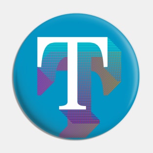 Letter T Pin