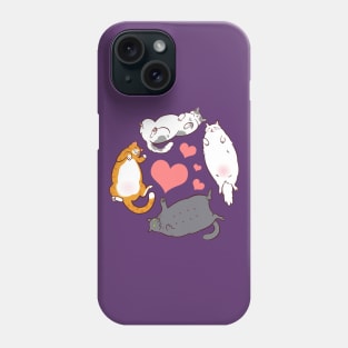 I love fat cats Phone Case