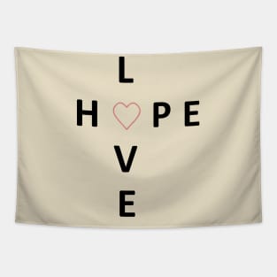 Love Hope Tapestry