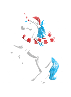 Magic unicorn ugly Christmas sweater Magnet
