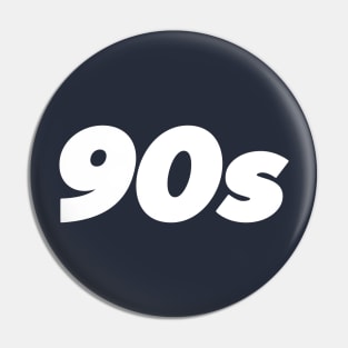 Retro 90s Nineties T-Shirt Pin