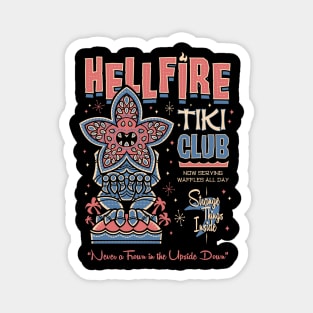 Hellfire Tiki Club - Creepy Cute Demogorgon - Hawaii Island Vacation Magnet