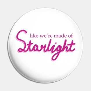 Starlight Lyrics Cursive Pin