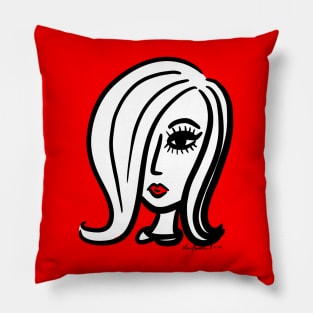 Red Lips Series 2 Pillow