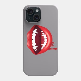 Vampire teeth Phone Case