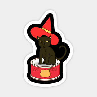 Cat Halloween Magnet