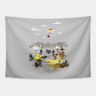 Food Fight Tapestry