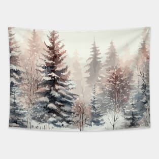 Winter Forest Tapestry