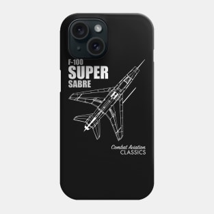 F-100 Super Sabre Phone Case