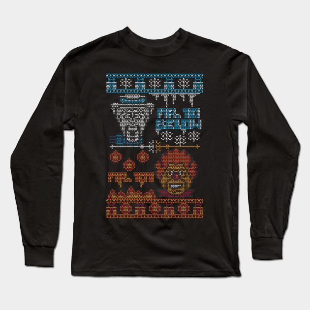 Miser Brothers - Ugly Christmas Sweater - Long Sleeve T-Shirt