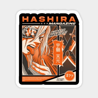 Hashira Mangazine Tengen Artwork Magnet