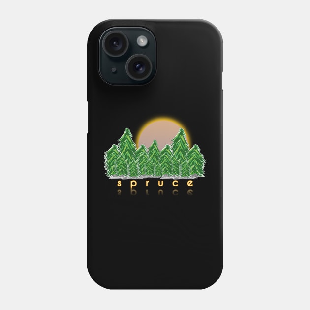 spruce Phone Case by bulbulstore