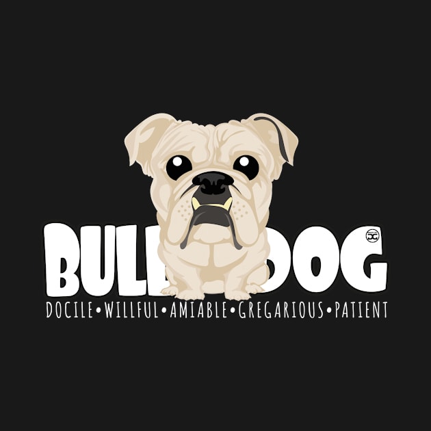 Bulldog (Fawn)- DGBigHead by DoggyGraphics