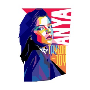 Anya Taylor-Joy Pop Art T-Shirt