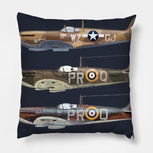 Supermarine Spitfire is a British fighter aircraft Pillow