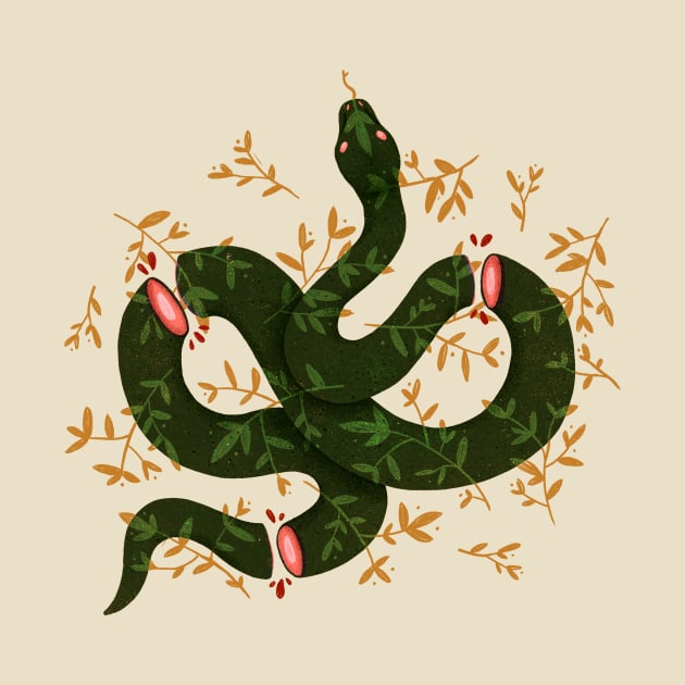 Garden Snake by megansebesta