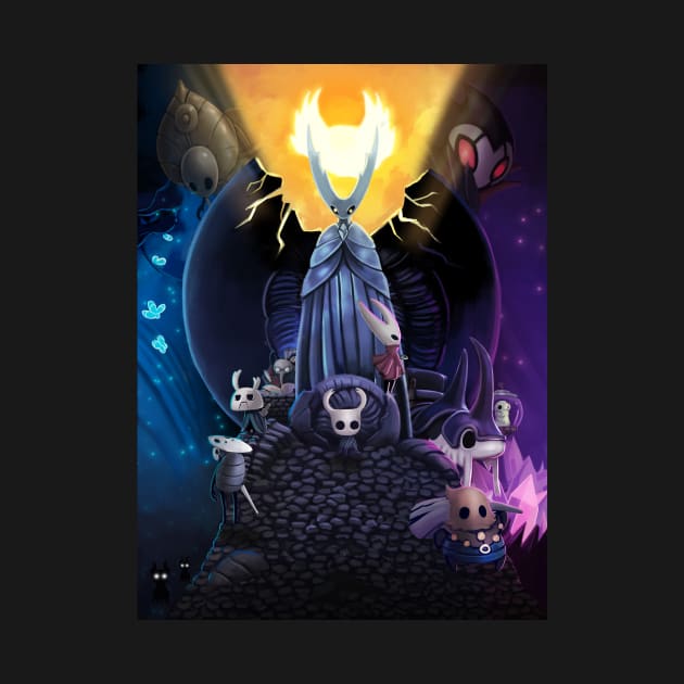 Hollow Knight poster by bside7715