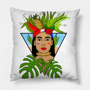 Woman Dominican Pillow