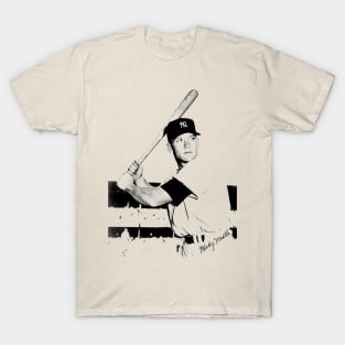 Mickey Mantle Jersey Essential T-Shirt for Sale by positiveimages