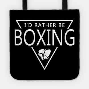 BOXING SHIRT - T SHIRT FOR BOXERS - SPARRING TSHIRT Tote