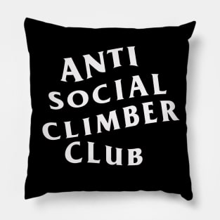 Anti social climber Pillow