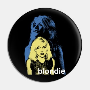 Blondie rock Pin