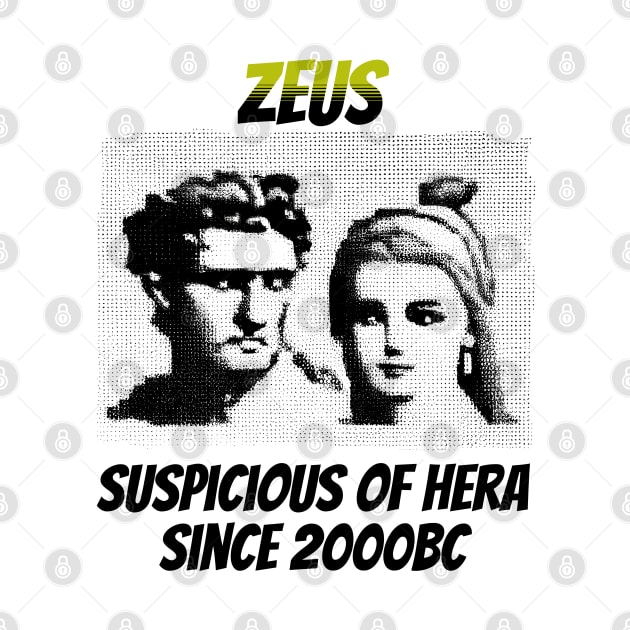 Zeus: Suspicious of Hera Since 2000BC by happymeld