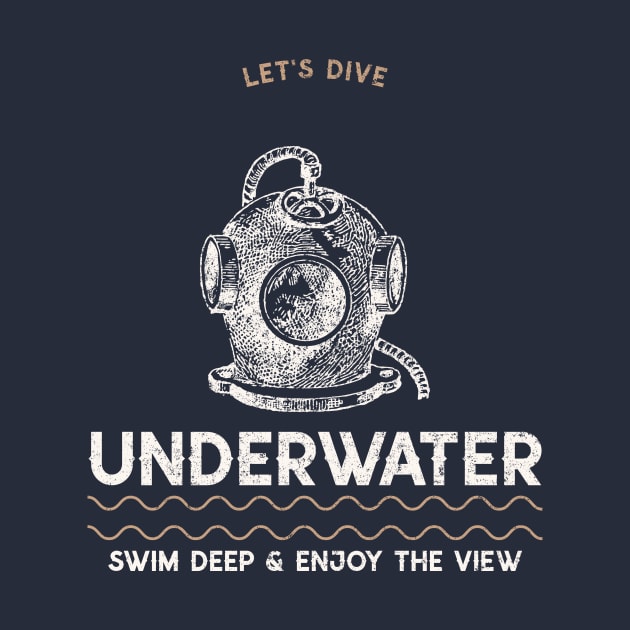 Let's dive underwater swim deep and enjoy the view by Fitnessfreak