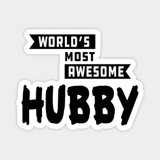 Hubby - World's most awesome hubby Magnet