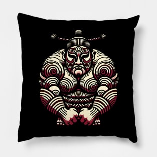 Sumo Wrestler Pillow