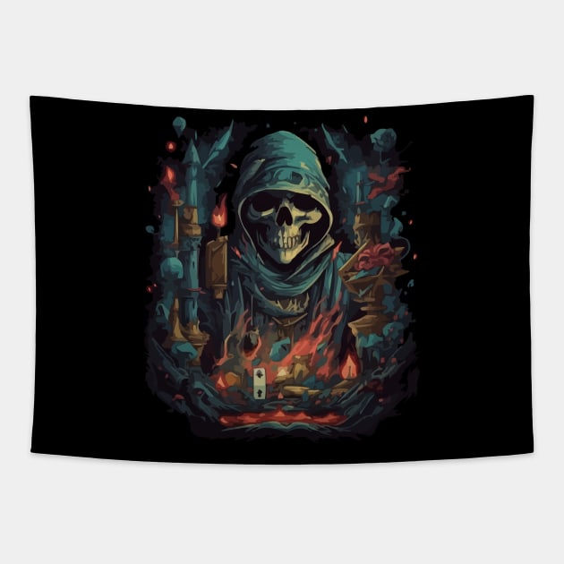 Die of Death Tapestry by Pixy Official