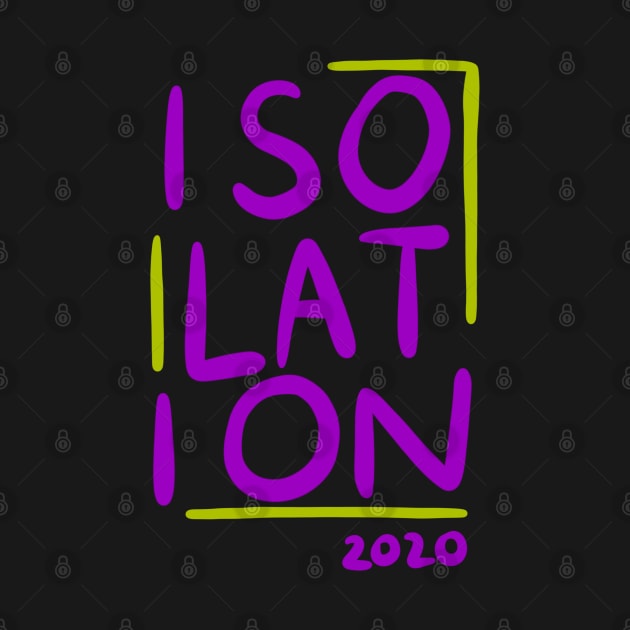 Isolation 2020 - Social Distancing Quarantine Drawing by isstgeschichte