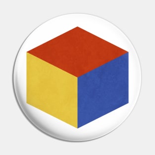 Bauhaus Cube Pin