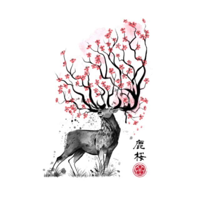 Sakura Deer Samsung Galaxy by grosspaityn