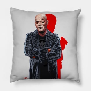 Samuel L. Jackson - An illustration by Paul Cemmick Pillow