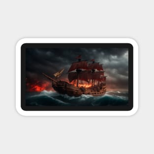 Pirate ship Magnet