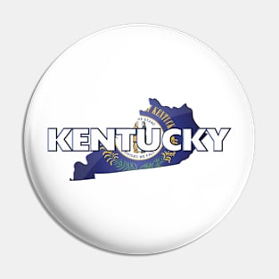 Kentucky Colored State Pin